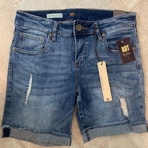 Kut from the Kloth Catherine boyfriend shorts